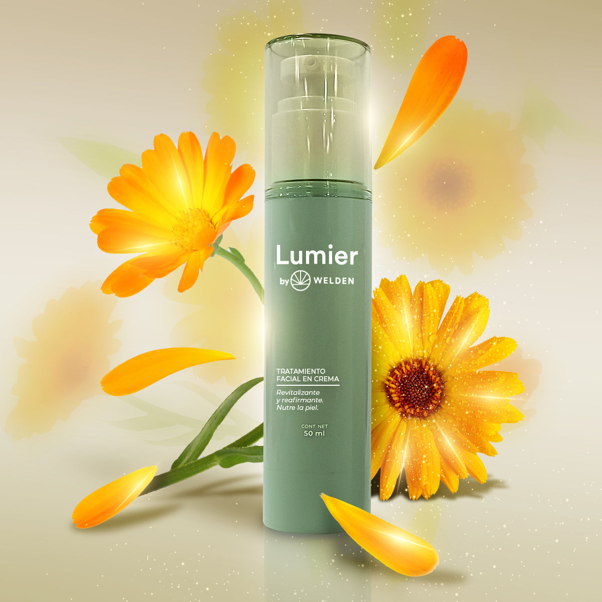 Lumier - Tratamiento Facial en Crema con Ácido Hialurónico, Niacinamida e Ingredientes Naturales