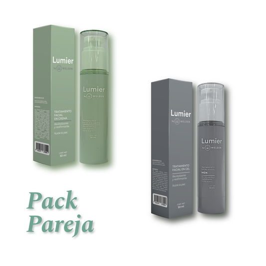 Pack Pareja - Tratamiento Facial en Crema y Tratamiento Facial en Gel