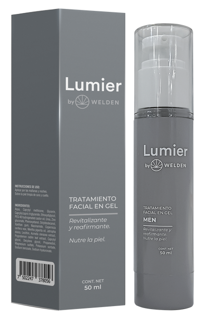 Lumier - Tratamiento Facial en Gel con Ácido Hialurónico, Niacinamida e Ingredientes Naturales