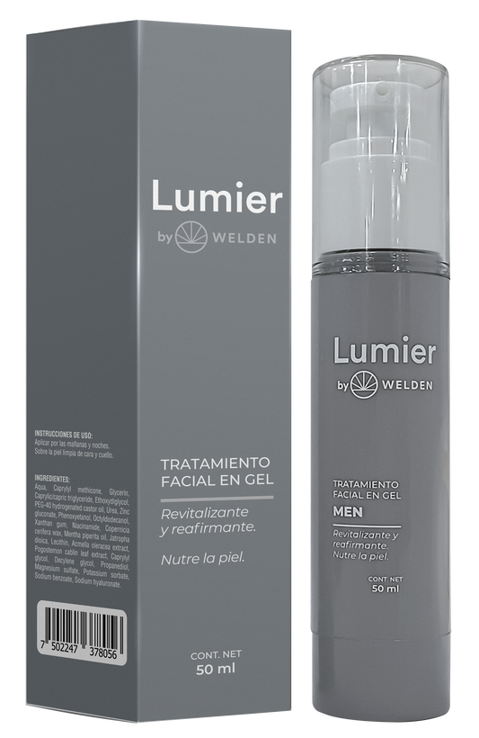 Lumier - Tratamiento Facial en Gel con Ácido Hialurónico, Niacinamida e Ingredientes Naturales